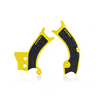 Acerbis X Grip Frame Protector Suzuki Grey Yellow