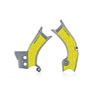 Acerbis X Grip Frame Protector Suzuki Grey Yellow