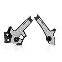 Acerbis Chassis guard X Grip DR650 argent noir