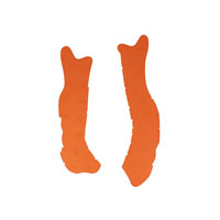 Vibram GUMMI RAHMENPADS KTM/HUSQVARNA orange