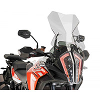 Puig Touring Windscreen KTM 1290 ADV17ライトスモーク