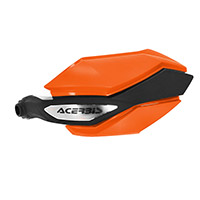 Acerbis Argon Handguards Orange Black