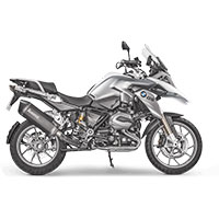 アクラポビッチスリップオンチタンユーロ4ブラックR1200GS 2017