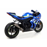 Arrow Terminale Pro-race Con Fondello Titanio Suzuki Gsx-r 1000/gsx-r 1000 R 2017