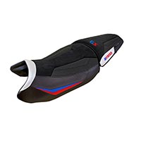 Housse De Selle Ultragrip Koln Velvet R1300 Gs Bleu Rouge