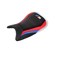 Housse de selle Jena Comfort M1000RR rouge bleu