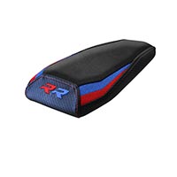 Funda de asiento Dresda Velvet Comfort M1000RR rojo