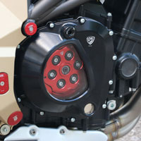 Couvercle d'embrayage Cnc MV Agusta 4 cylindres noir - 2