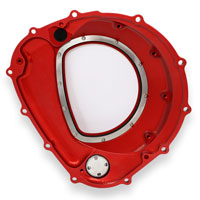 Cnc Clutch Cover Mv Agusta 4 Cylinder Red - 2