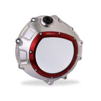 Cnc Racing Clear Clutch Cover Bmw Red
