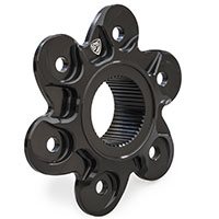 Cnc Racing Rear Sprocket Cover Black