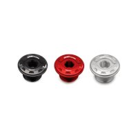 Tappo Carico Olio Cnc Racing Gear TA201R Rosso