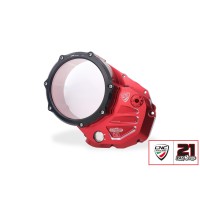 CNCレーシング 透明クラッチカバー オイルクラッチ用 ドゥカティ - トロイ・ベイリス限定版