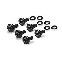 Kit de tornillos CNC Racing KV471 Guardabarros delantero negro