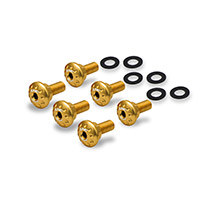 Cnc Racing Kv471 Screws Kit Front Mudguard Gold