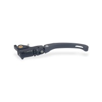 Cnc Racing Palanca de Embrague Race Evo LCV49YB - Plegable Carbono Mate Para Bombas Brembo Semi-Radiales