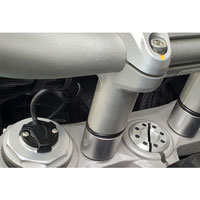 Entretoises de serrage de guidon Cnc H30 Multistrada V4 gris - 2