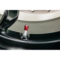 Bouchon Valve Roue Cnc Racing KS252R rouge - 2