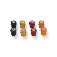 Bouchon Valve Roue Cnc Racing KS252R rouge