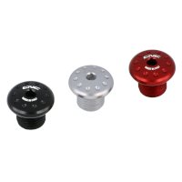 Bouchon obturateur rétroviseur Cnc Racing MRA11R rouge