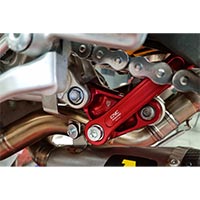 Culbuteur de suspension arrière Cnc Racing V4 rouge - 2