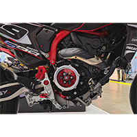 CNC レーシング クラッチ カバー ドゥカティ HM 698 レッド - img 2