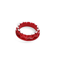 Rueda trasera izquierda bicolor CNC Racing SX rojo