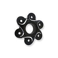 CNC レーシング ドゥカティ バイカラー クラウン フランジ ブラック