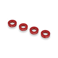 Kit de espaciadores pinza freno CNC Racing IFD01 rojo