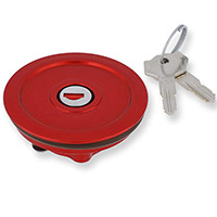 Bouchon De Réservoir Cnc Racing Tsu01 Key Lock Rouge