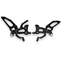 Cnc Racing Pe409 Streetfighter V4 Rearsets Black