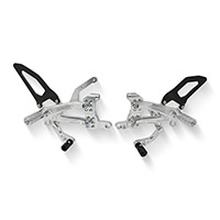 Cnc Racing Pe410 Streetfighter V4 Rearsets Black