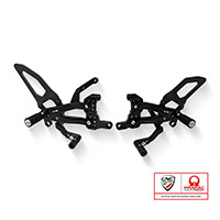 Cnc Racing Pe410 Pramac Ltd Sfv4 Rearsets Black