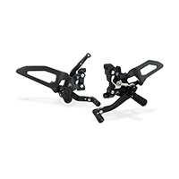 Cnc Racing Pramac Ltd Streetfighter V2 Footpegs Black