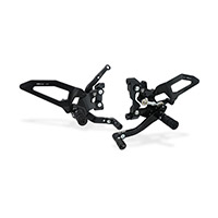 Repose-pieds Cnc Racing Ducati Streetfighter V2 Noir