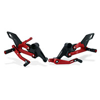 Cnc Racing Pe507 Rs660 Rearsets Black Red