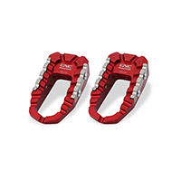 Cnc Racing Pep05 Touring Footpegs Red
