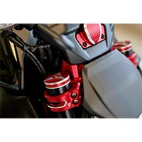 Cnc Racing Superior Steering Plate Diavel V4 Red