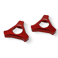 Régleurs De Fourche Cnc Racing Re372 17mm Rouge