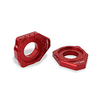 Ajustador de cadena CNC Racing TD014 rojo