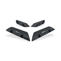 Casquillos ciegos aletas CNC Racing WP100 plata