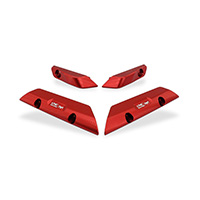 Casquillos ciegos aletas CNC Racing WP100 rojo