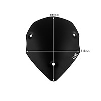 Cnc Racing Sport Multistrada Windscreen Black