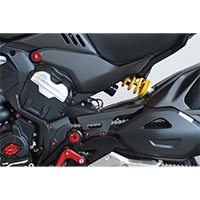 CNC Racing Diavel V4 アッパー チェーン ガード カーボン