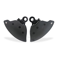 Kit de Refrigeración CNC GP Ducts Evo Ducati Negro