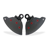 Kit de Refrigeración CNC GP Ducts Evo Ducati rojo