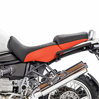 Unit Garage Cover Saddle Black/orange Ug-1502b