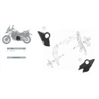 Dbk カーボン サイド パネル Ducati Multistrada V4 - 2