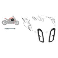 Panneaux Latéraux Dbk Ducati Diavel V4 En Carbone Mat