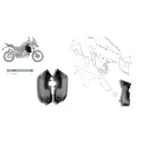 Paneles laterales Dbk Carbono Mate Ducati Multistrada V4 - 3